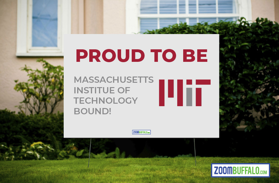 MIT Bound Lawn Sign (Stake Included) - ZoomBuffalo