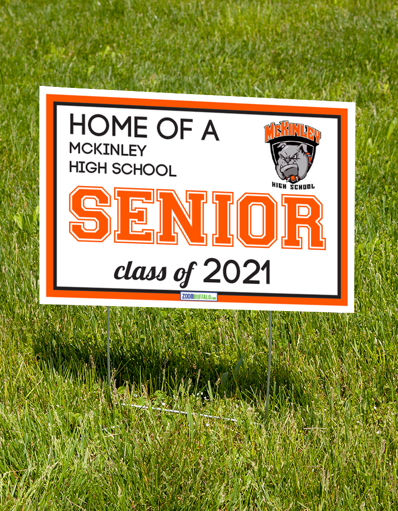 McKinley High School 2021 Lawn Sign (stake Included) McKinley High School 2021 Lawn Sign (stake Included)
