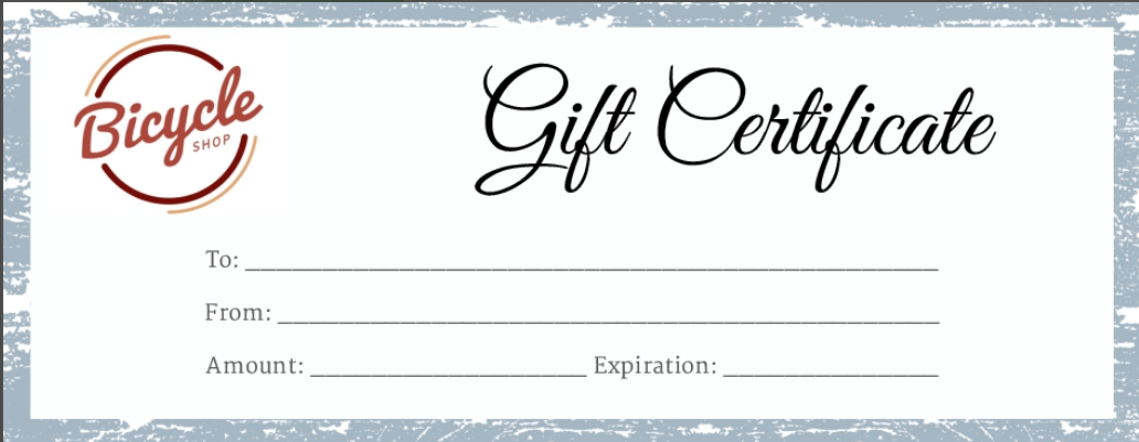 Custom Gift Certificates Custom Gift Certificates