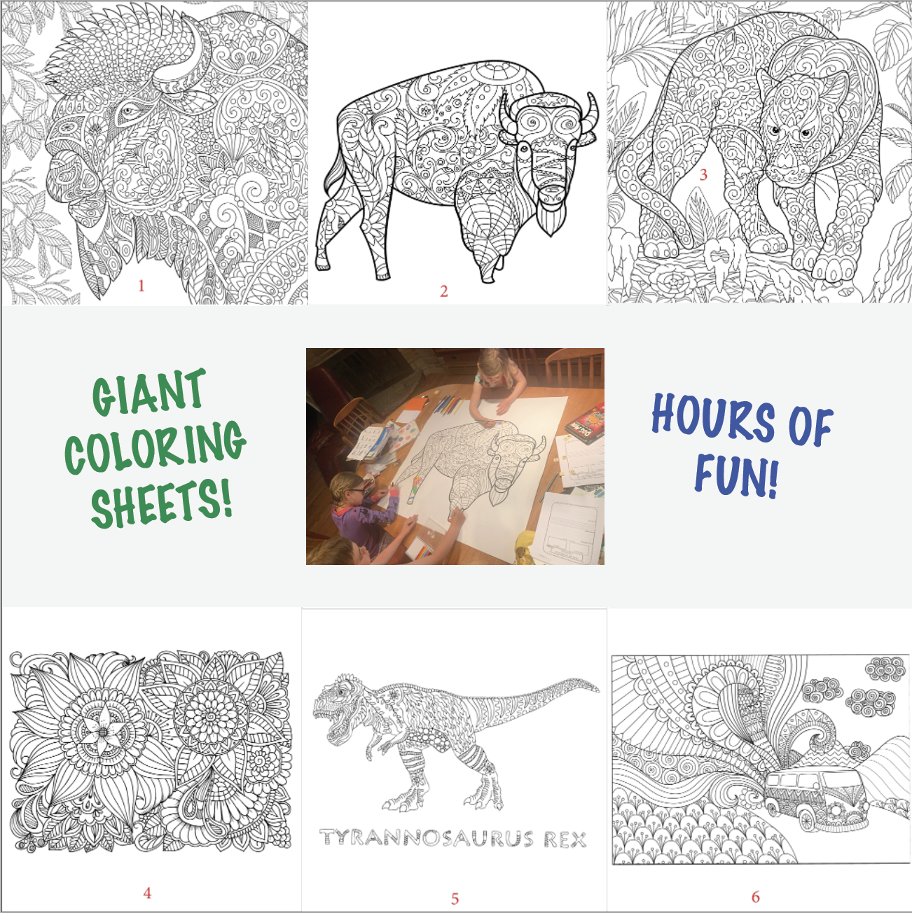 Giant Coloring Pages Giant Coloring Pages
