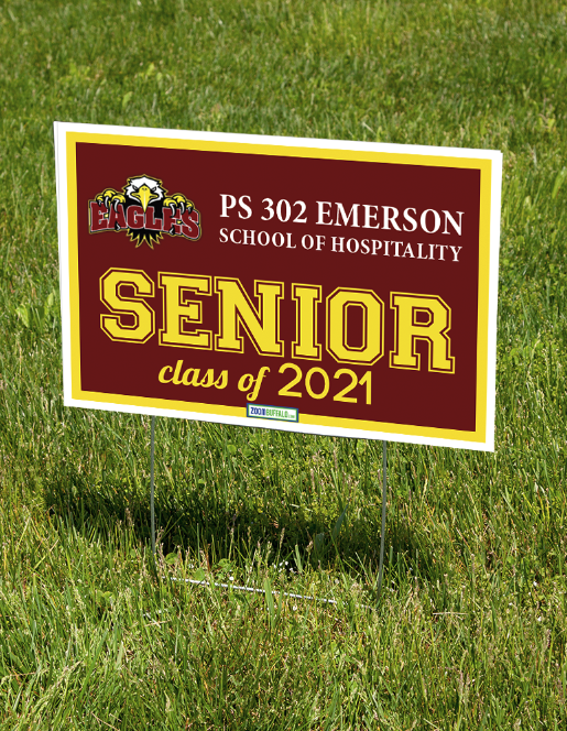 Emerson High School 2021 Lawn Sign (stake Included) Emerson High School 2021 Lawn Sign (stake Included)