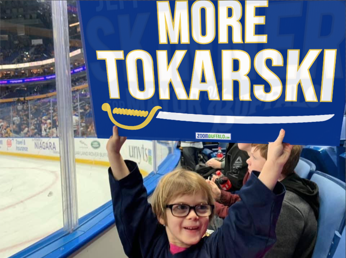 More Tokarski lawn sign (16x24) More Tokarski lawn sign (16x24)