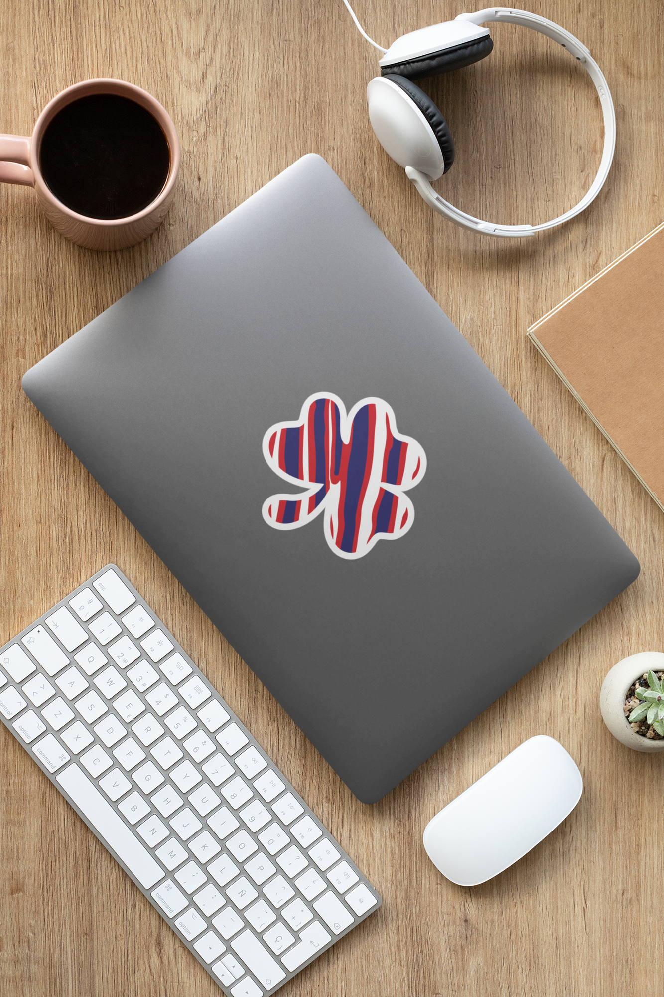 Zubaz Shamrock Sticker - 5 Zubaz Shamrock Sticker - 5